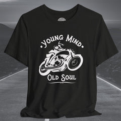 Vintage Motorcyclist Crew Neck TShirt