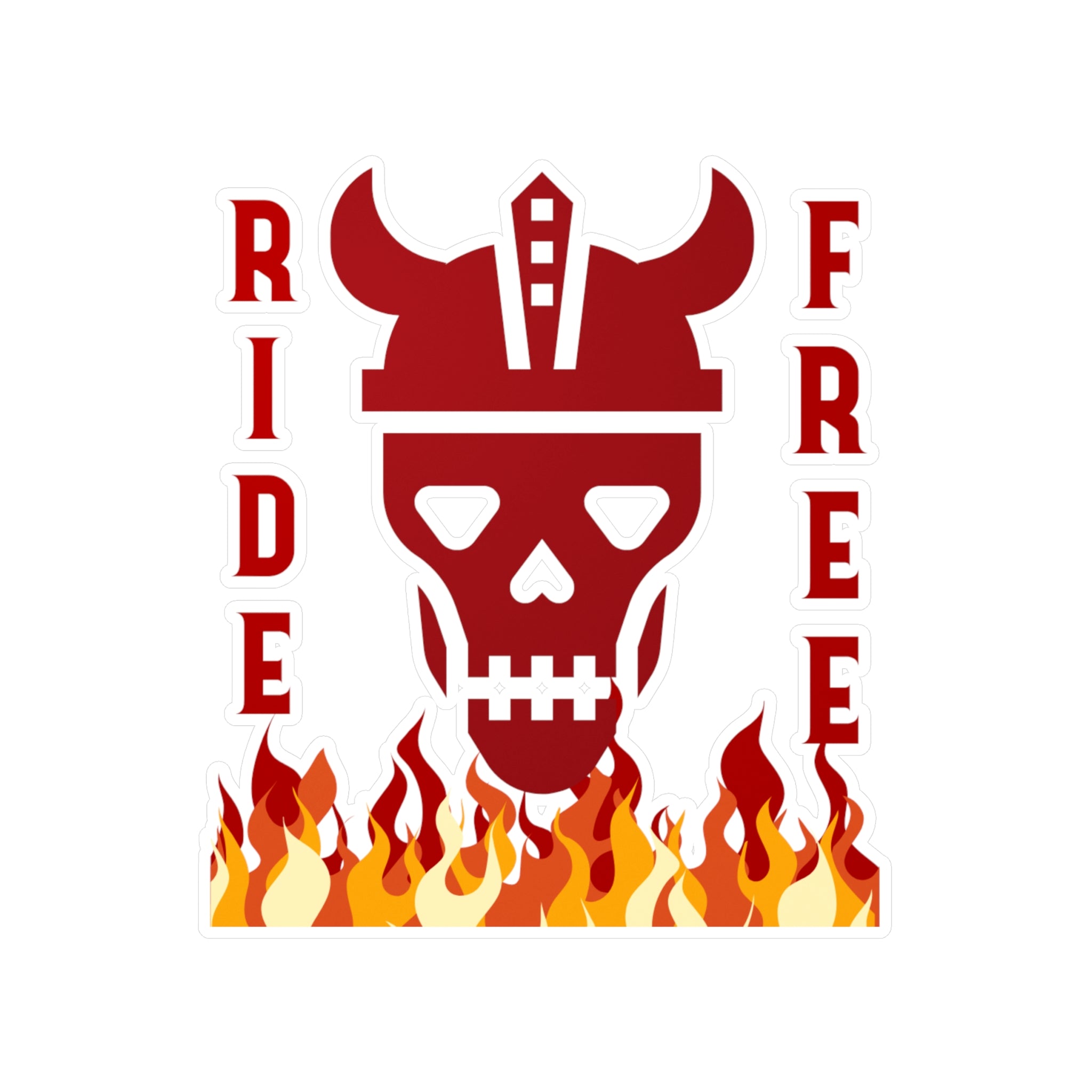 Viking Biker Motorcycle Helmet Decal