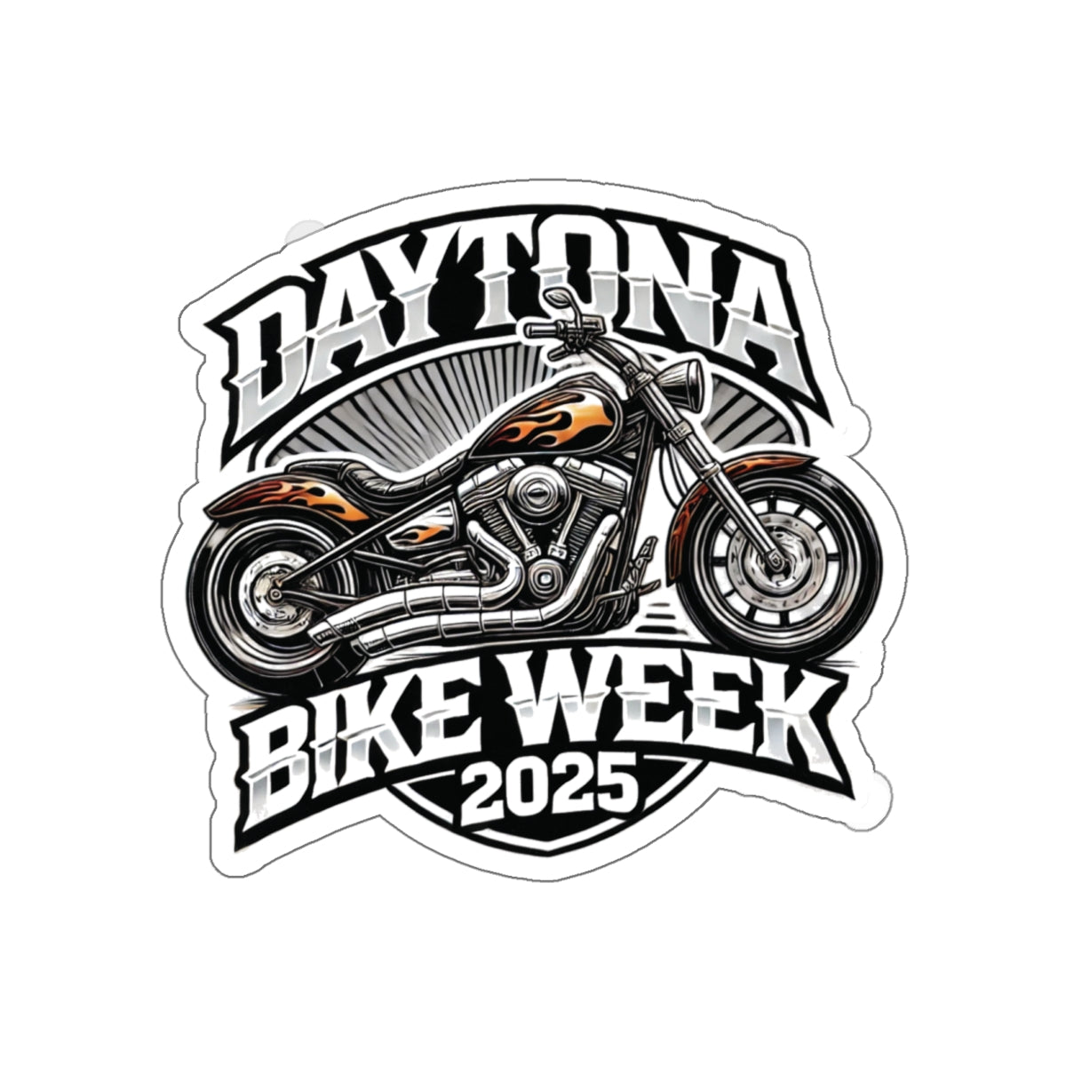 Daytona Bike Week 2025 Motorcycle Decal