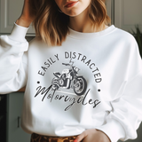 Funny Motorcycle Crew Neck Sweatshirt