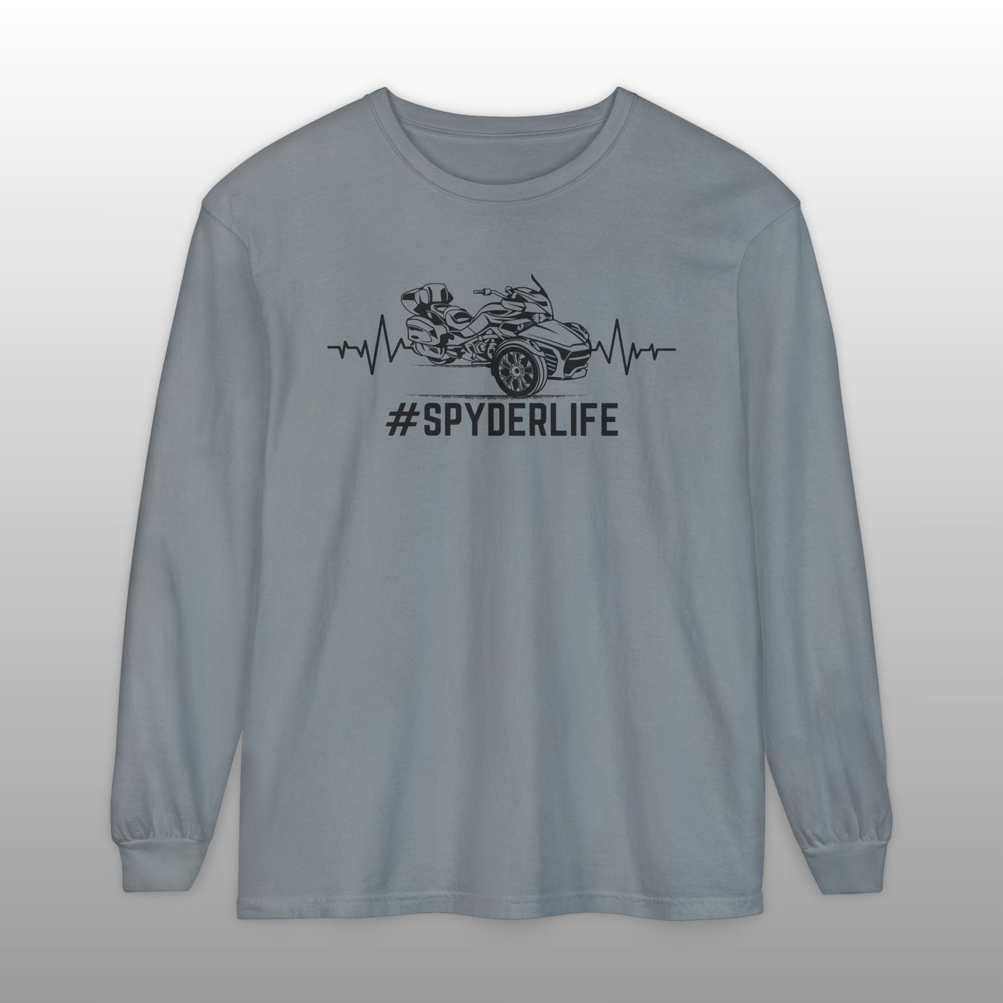 Can-Am Spyder F3 #SPYDERLIFE Long Sleeve Graphic TShirt