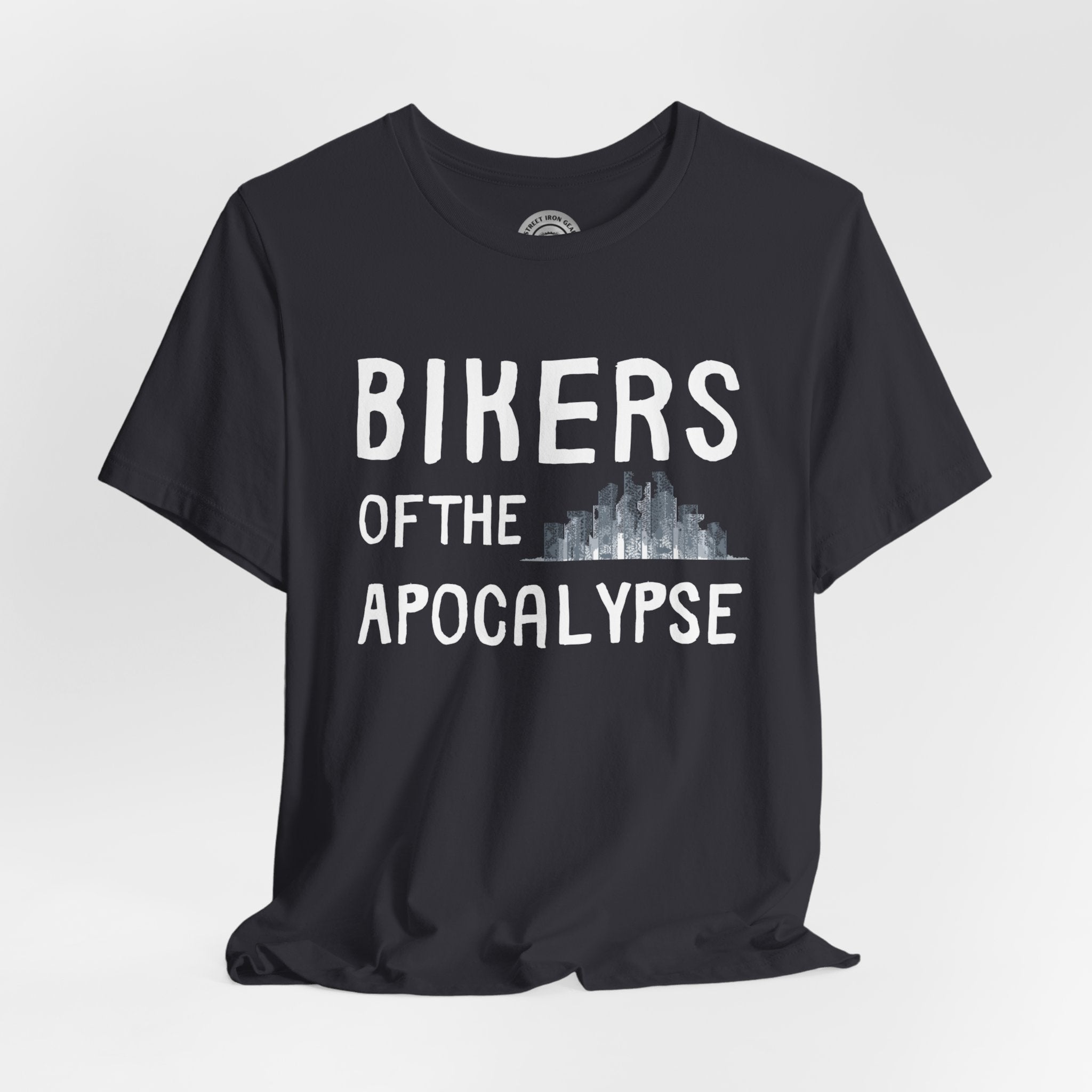 Biker Halloween Crew Neck TShirt