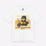 Biker Bee Built for the Long Ride T-Shirt by Motorcycle Inn