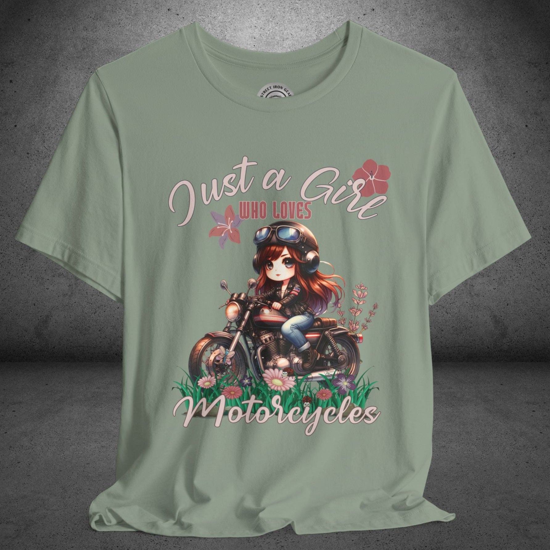 Woman's Motorcycle Culture Crew Neck TShirt