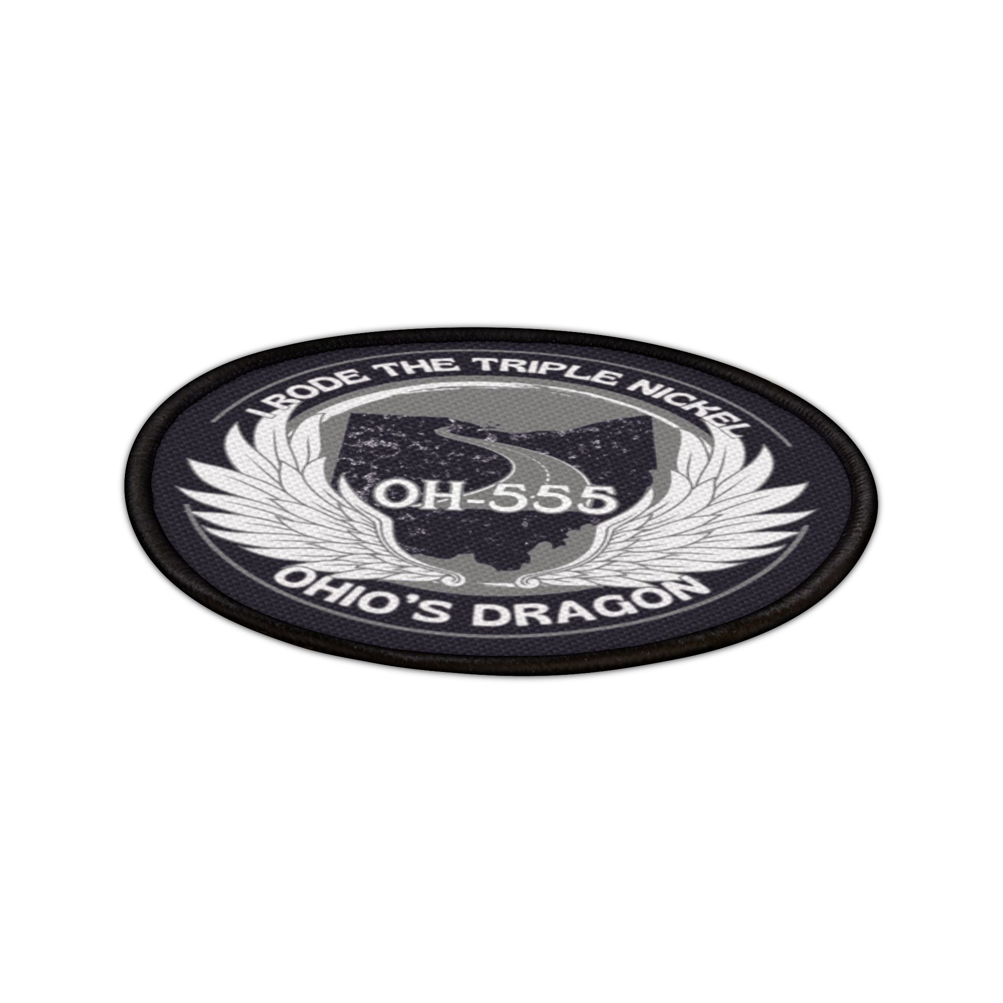 OH-555 Triple Nickel Printed Iron-On Patch