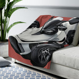 Can-Am Spyder Sherpa Fleece Blanket (Customizable)