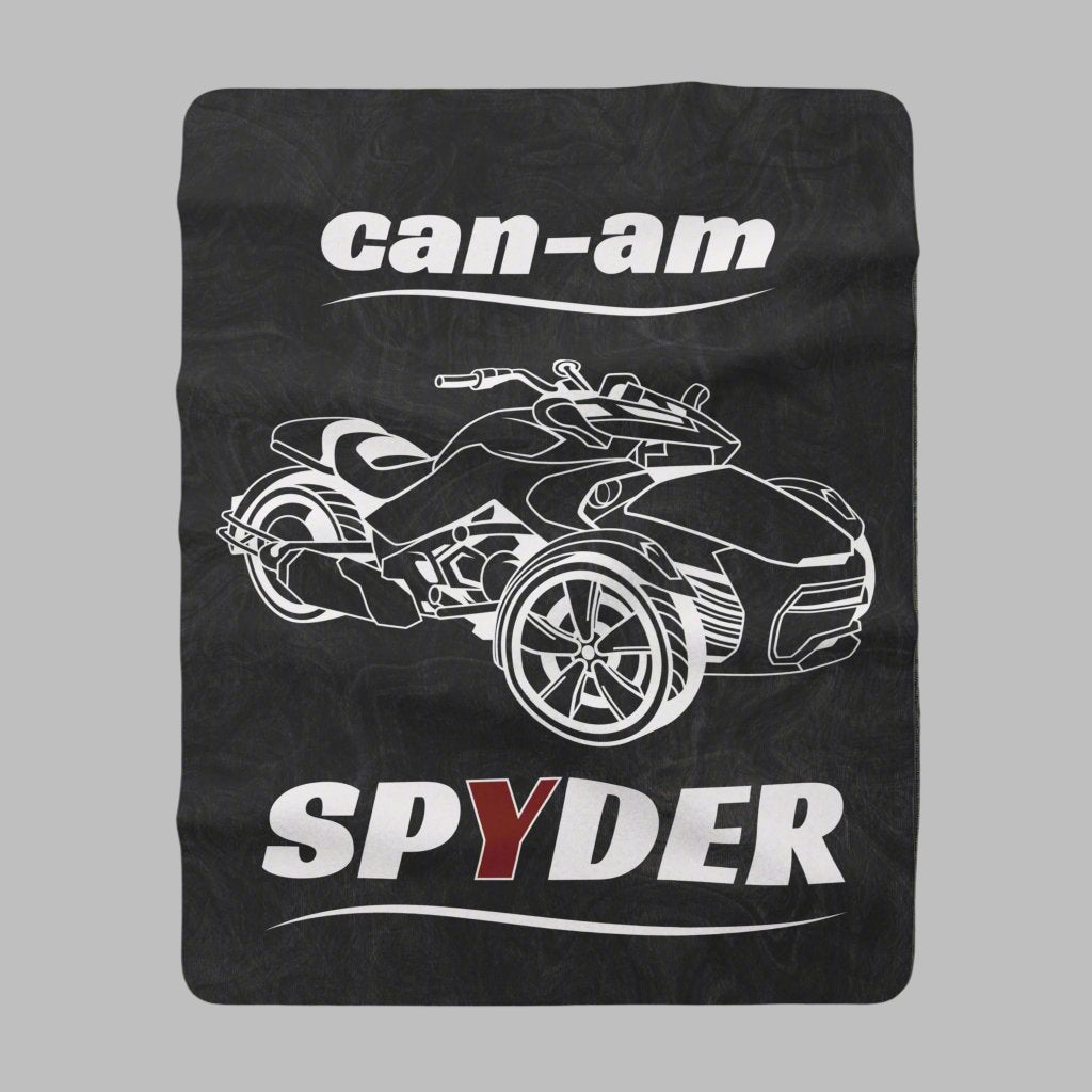 Can-Am Spyder F3 Sherpa Fleece Blanket