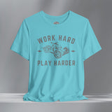 Can-Am Ryker Work Hard Play Harder Crew Neck TShirt