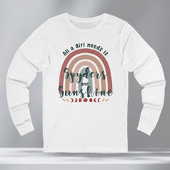 Women's Boho Can-Am Spyder Long Sleeve Crew Neck TShirt