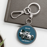 Wind Therapy Can-Am Spyder Motorcycle Acrylic Keychain