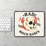 Rad Biker Babes Mouse Pad