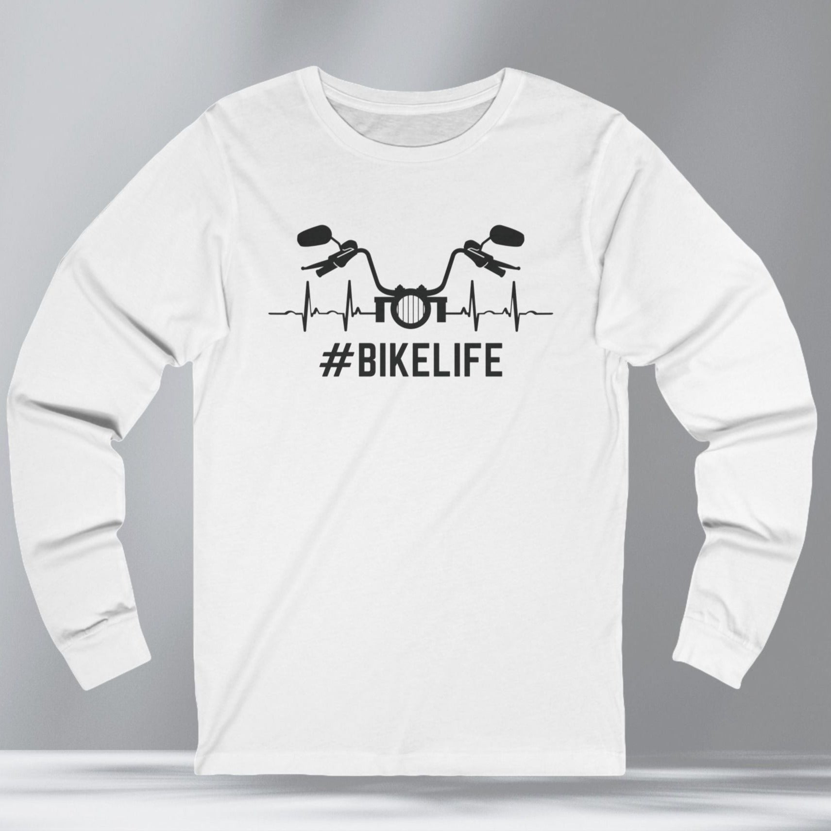 Motorcycle Culture Long Sleeve Crew Neck TShirt