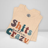 Funny Ladies Crew Neck TShirt