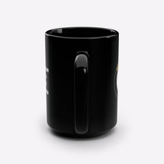 Motorcycle Inn Black Ceramic Coffee Mug 15oz