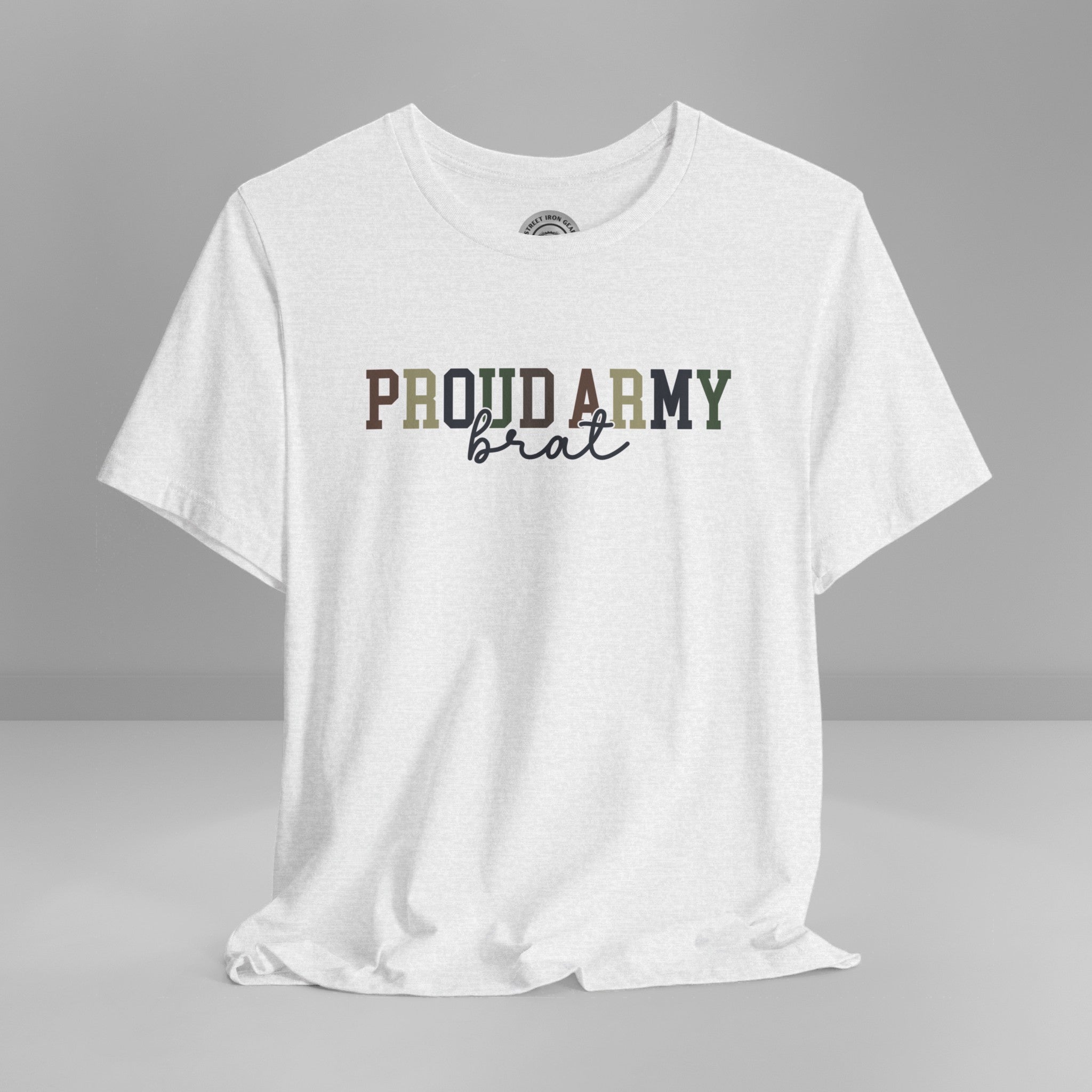 Proud Army Brat Crew Neck TShirt