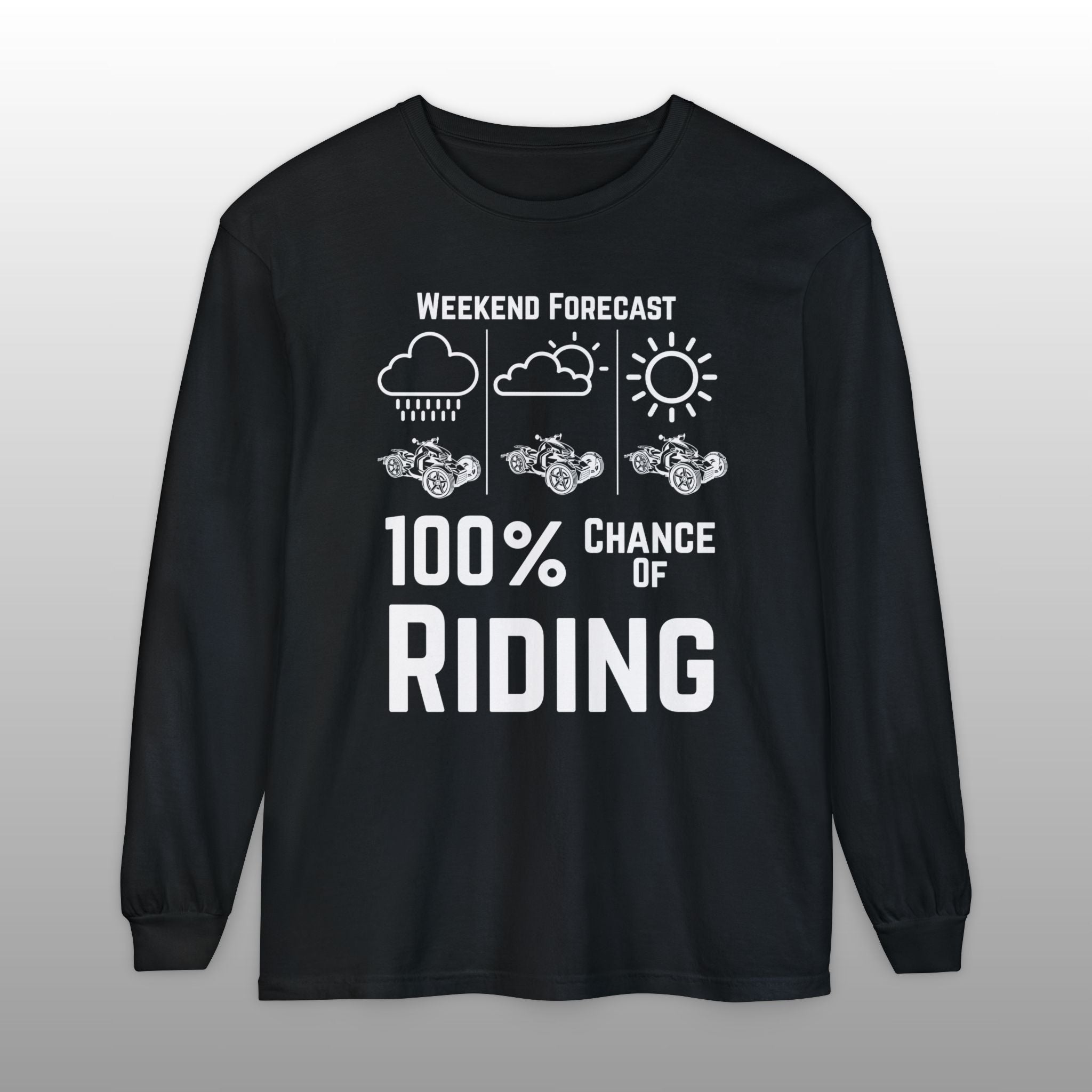 Weekend Forecast Can-Am Ryker Long Sleeve TShirt
