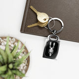 Spyder Ryder Zinc Alloy Keychain