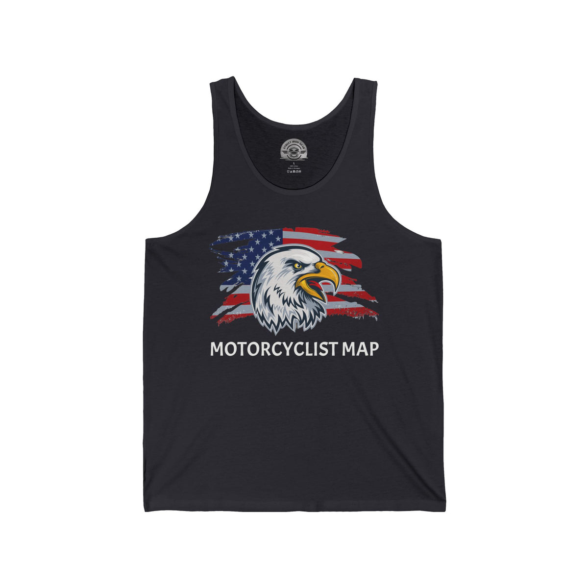 Motorcyclist Map Jersey Tank