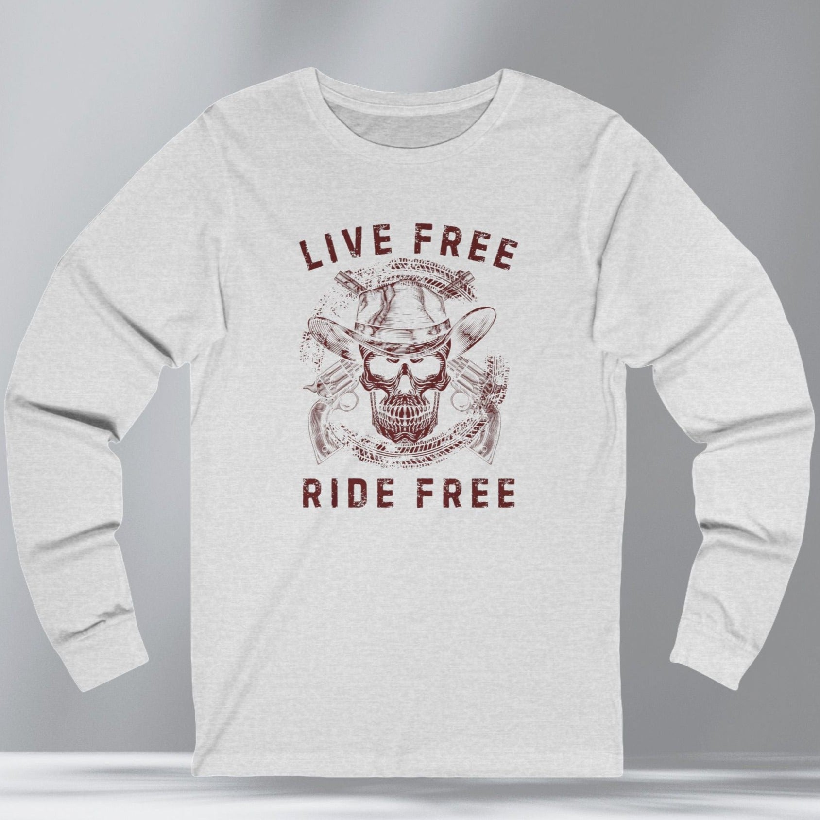 Motorcycle Culture Long Sleeve Crew Neck TShirt