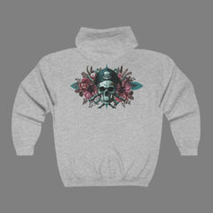 Vintage Pirate Skull Crossbones Hoodie