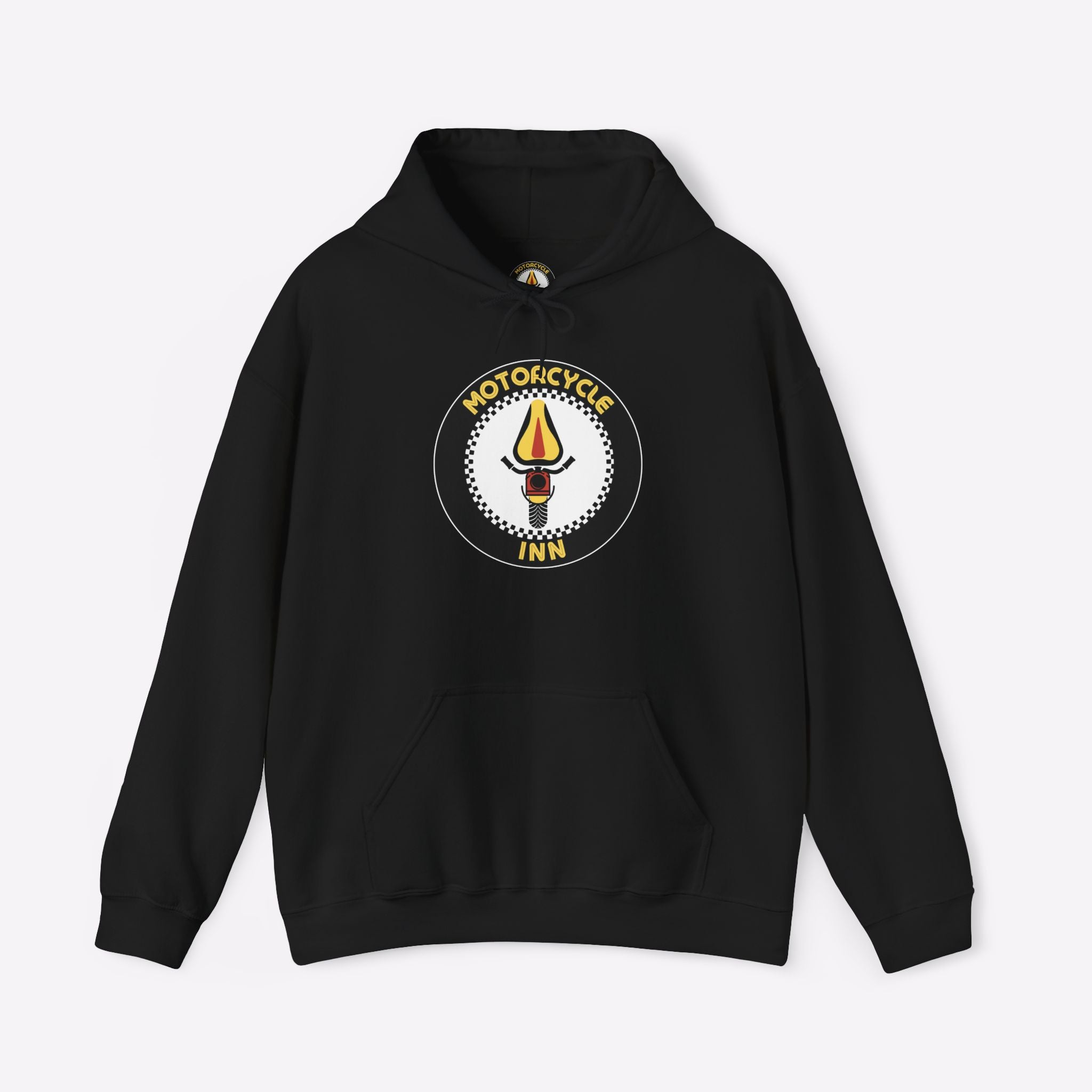 Motorcycle Inn Biker Motel Pullover Hoodie