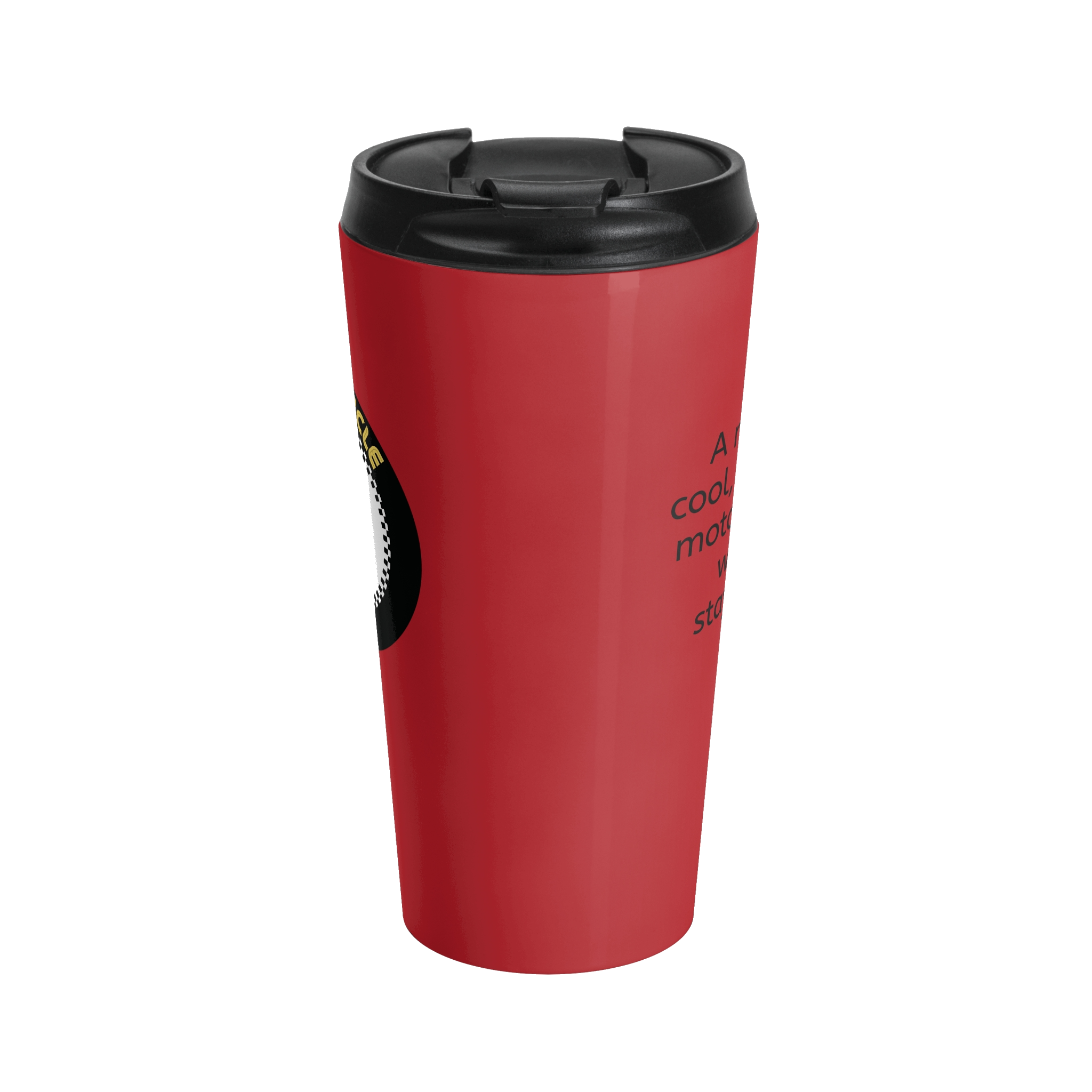 Motorcycle Inn Motel Insulated Travel Mug