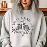 Funny Motorcycle Crew Neck Sweatshirt