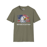 Motorcyclist Map Crew Neck TShirt