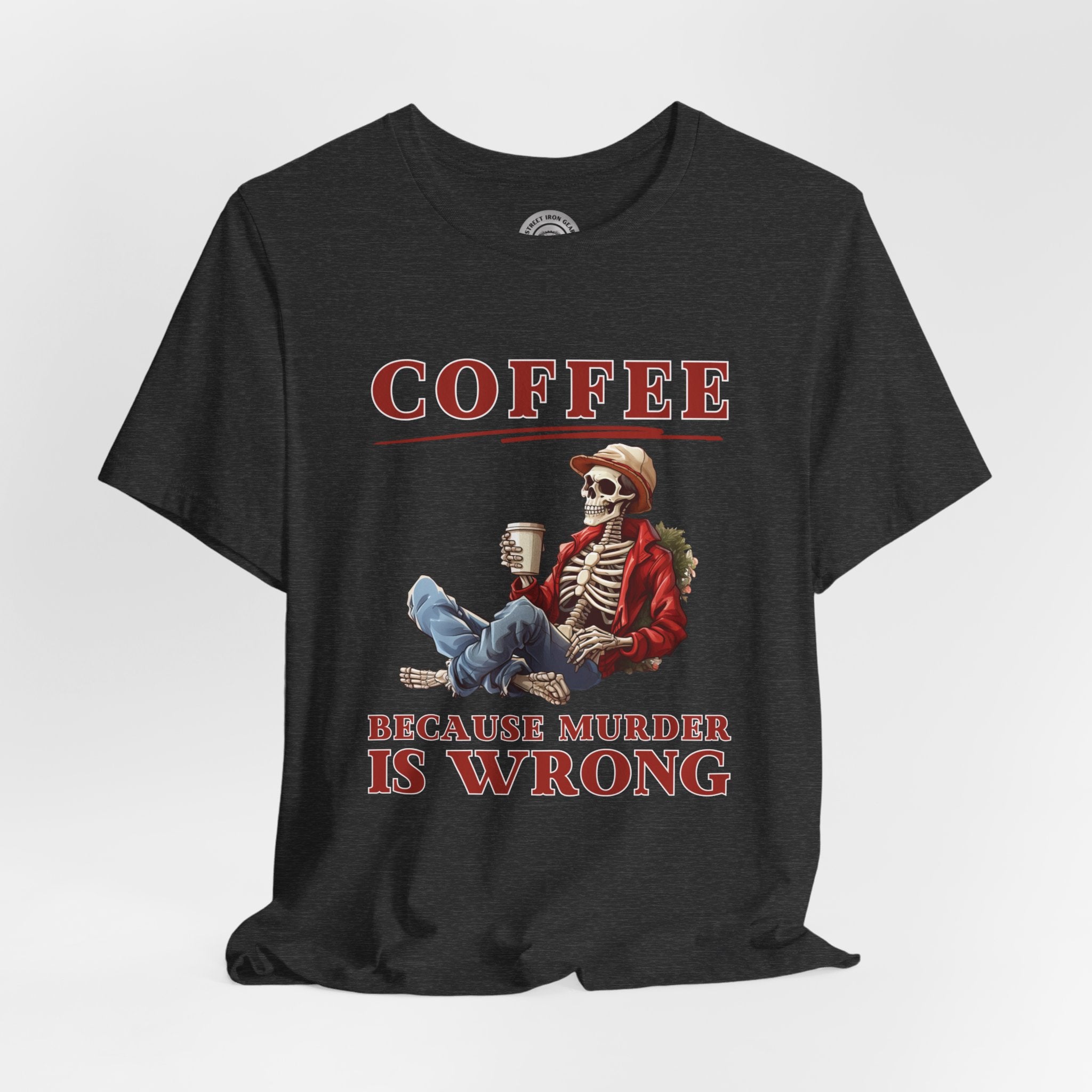 Funny Coffee Crew Neck TShirt