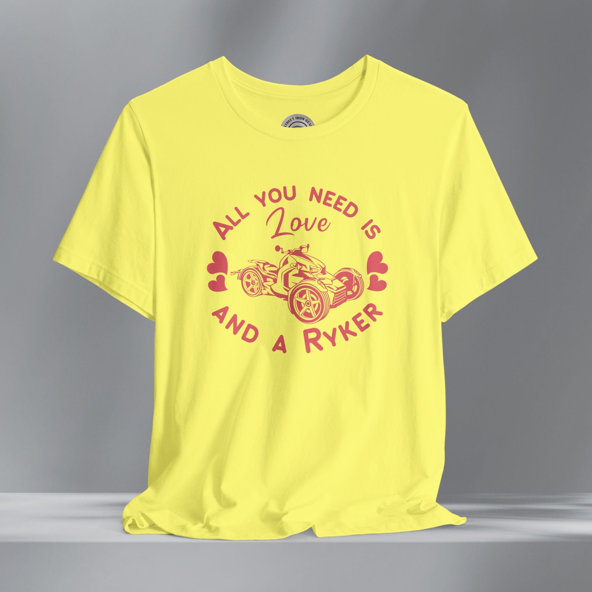 Ladies Boho Heart Can-Am Ryker Crew Neck TShirt