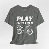 Couples Motorcycle Culture Crew Neck TShirt