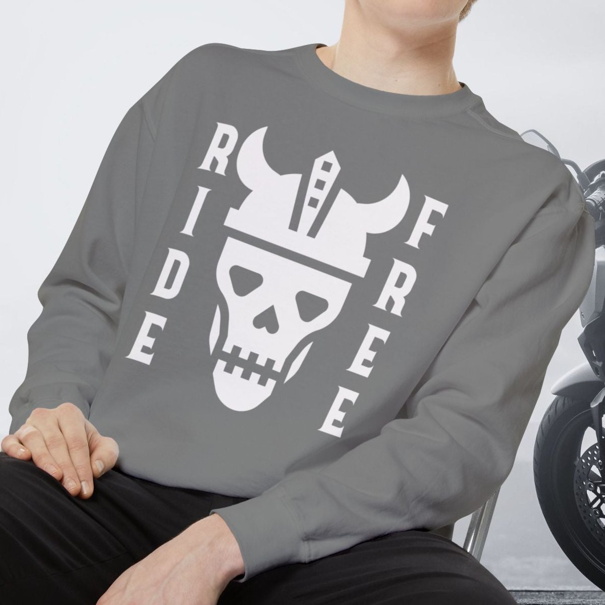 Motorcycle Culture Crew Neck Sweatshirt