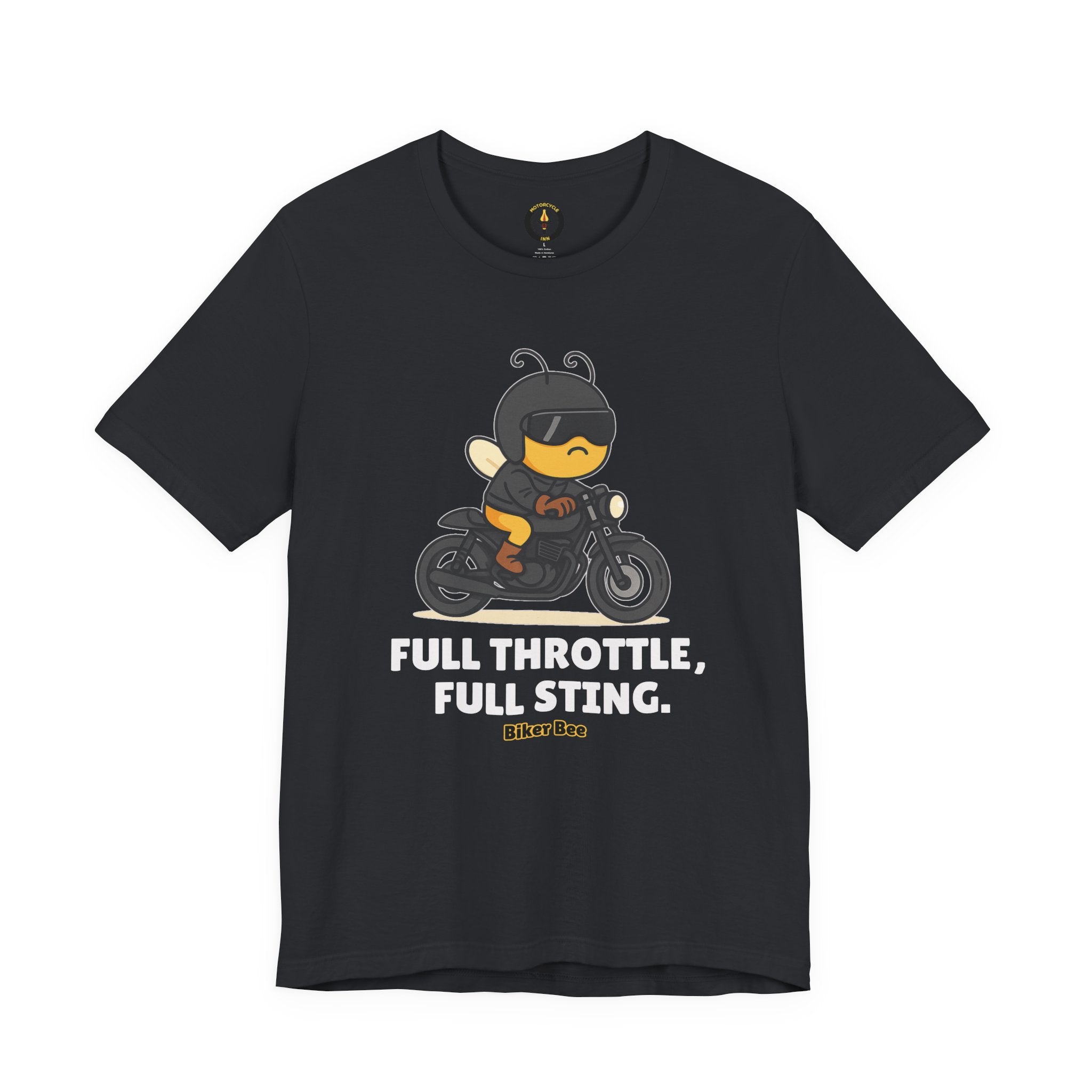 Biker Bee Full Throttle Motorcycle Inn T-Shirt