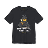 Biker Bee Full Throttle Motorcycle Inn T-Shirt