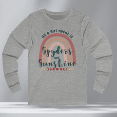 Women's Boho Can-Am Spyder Long Sleeve Crew Neck TShirt