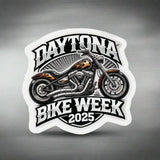 Daytona Bike Week 2025 Motorcycle Die-Cut Magnet