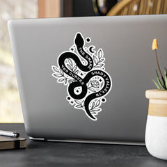 Boho TN-421 The Snake Motorcycle Decal