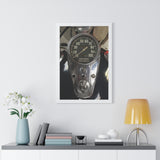 Harley Police Special Motorcycle Framed Poster