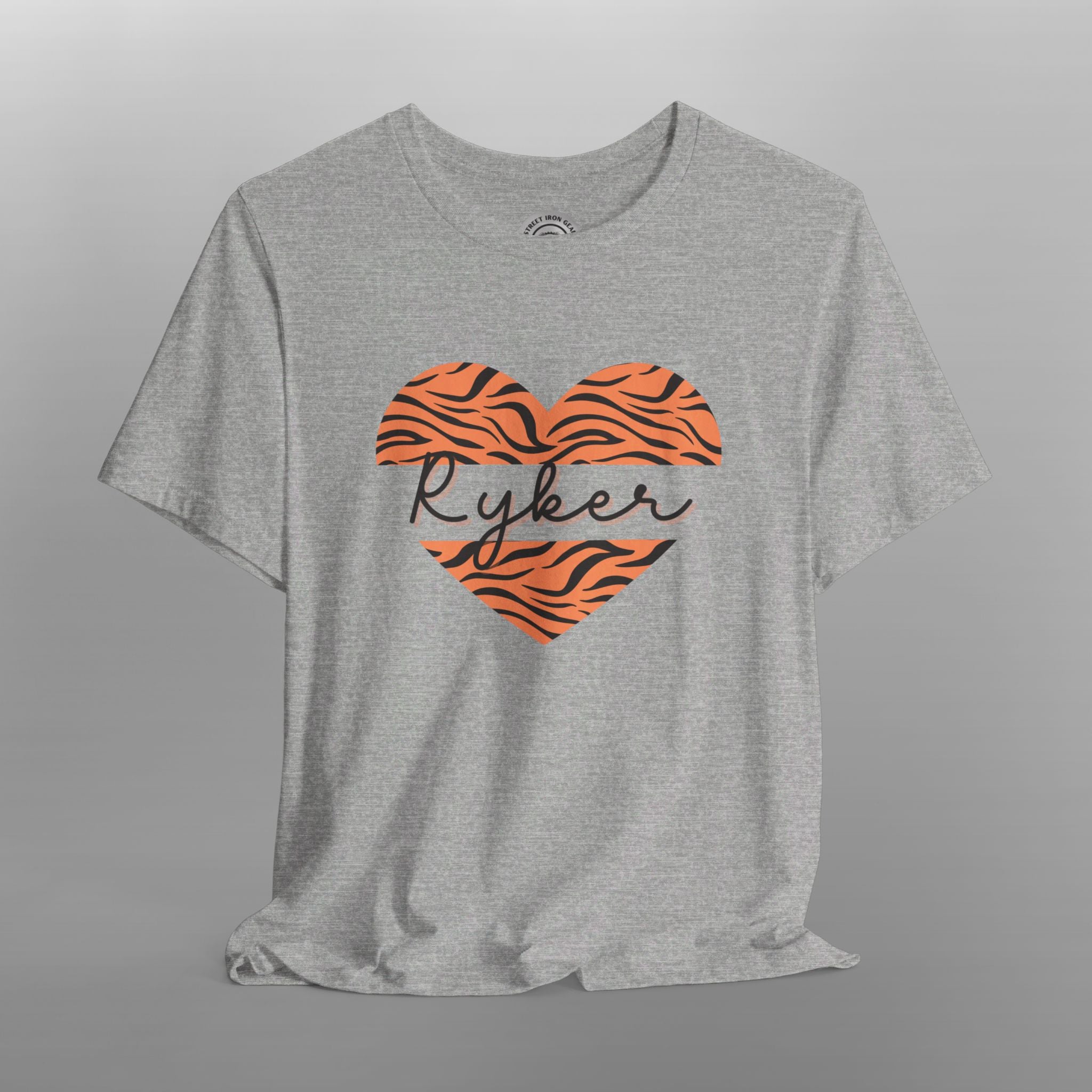 Can-Am Ryker Animal Print Heart Crew Neck TShirt