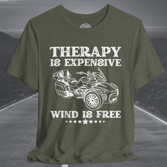 Wind is Free Can-Am Spyder | Ryker Customized Crew Neck TShirt