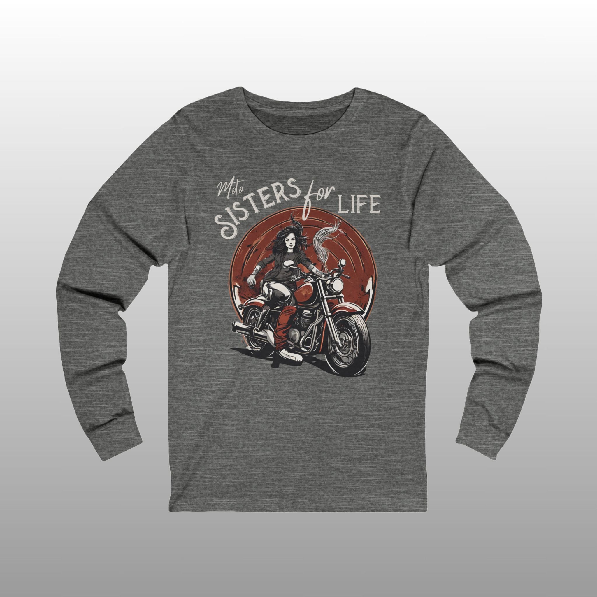 Ladies Biker Culture Crew Neck TShirt