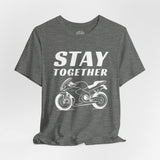 Couples Motorcycle Culture Crew Neck TShirt