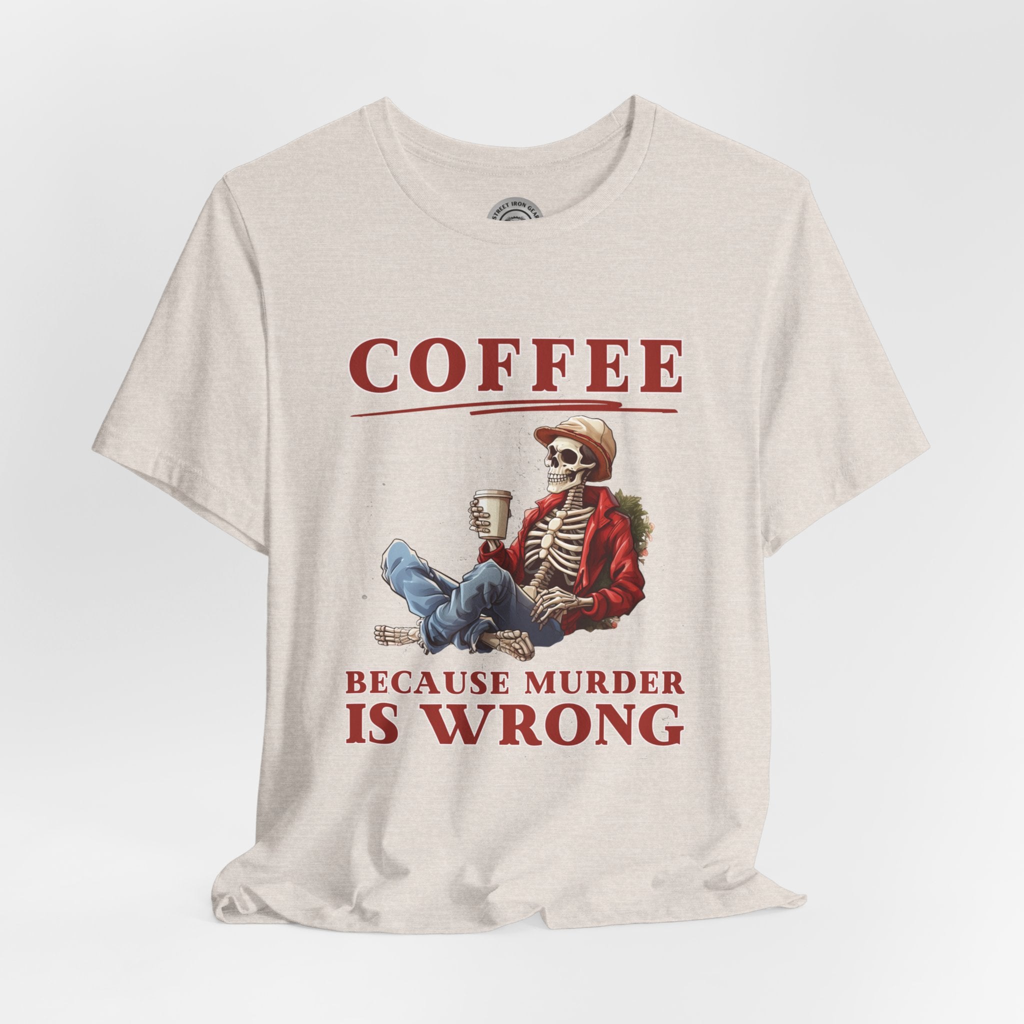 Funny Coffee Crew Neck TShirt