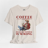 Funny Coffee Crew Neck TShirt