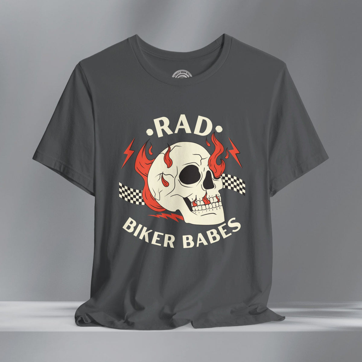 Ladies Motorcycle Culture  Crew Neck TShirt