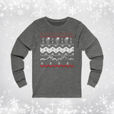 Ugly Christmas Long Sleeve Crew Neck TShirt