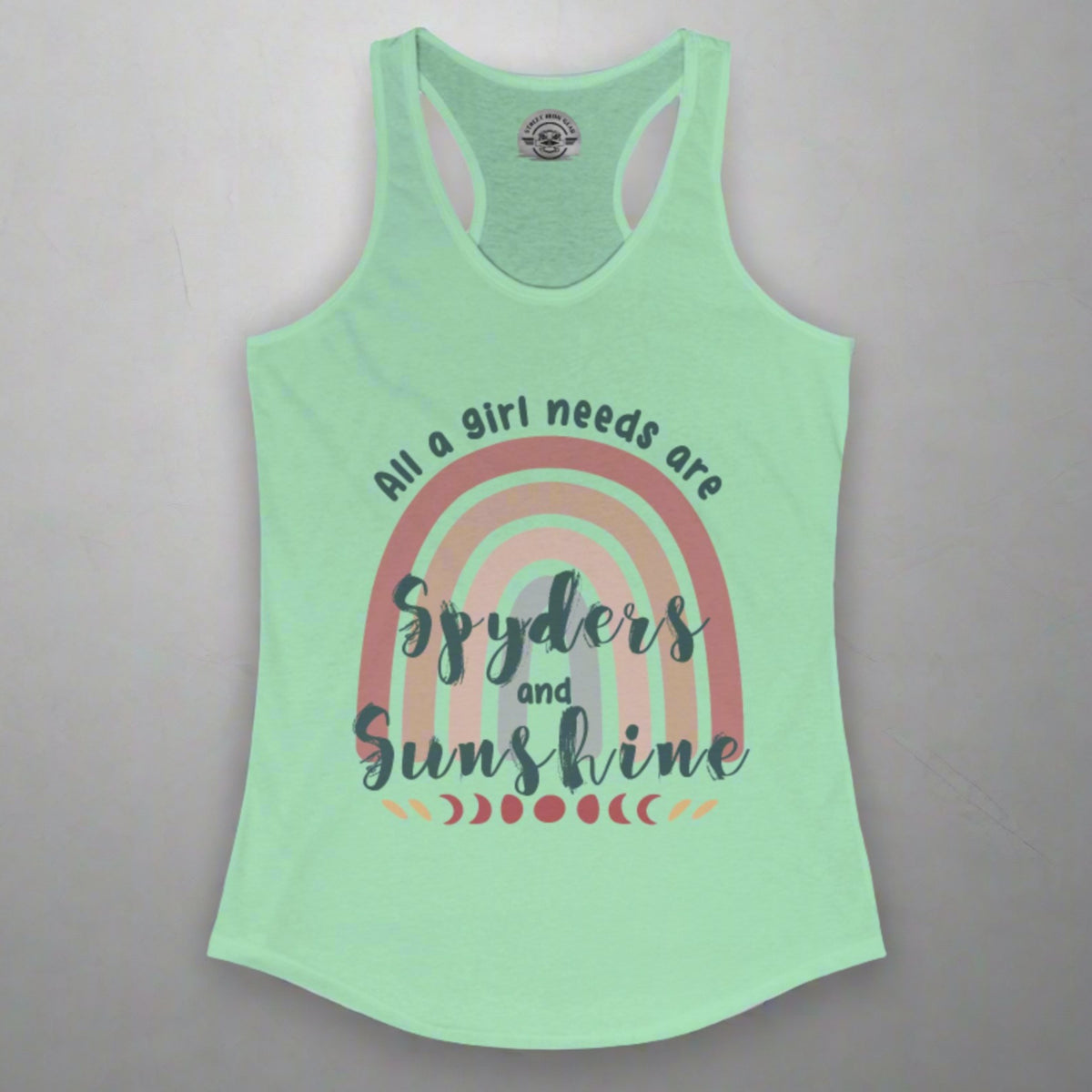 Women's Retro Can-Am Spyder Racerback Tank