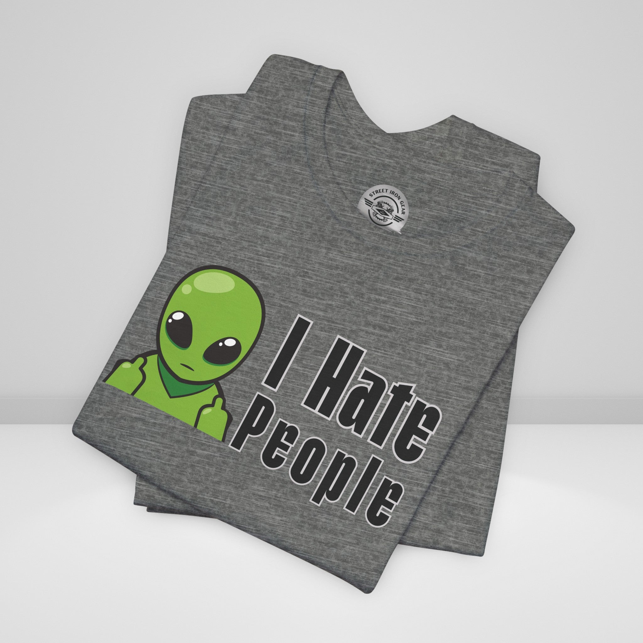 Sarcastic Alien Crew Neck TShirt