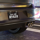 Can-Am Ryker Custom Color Car Vanity Plate