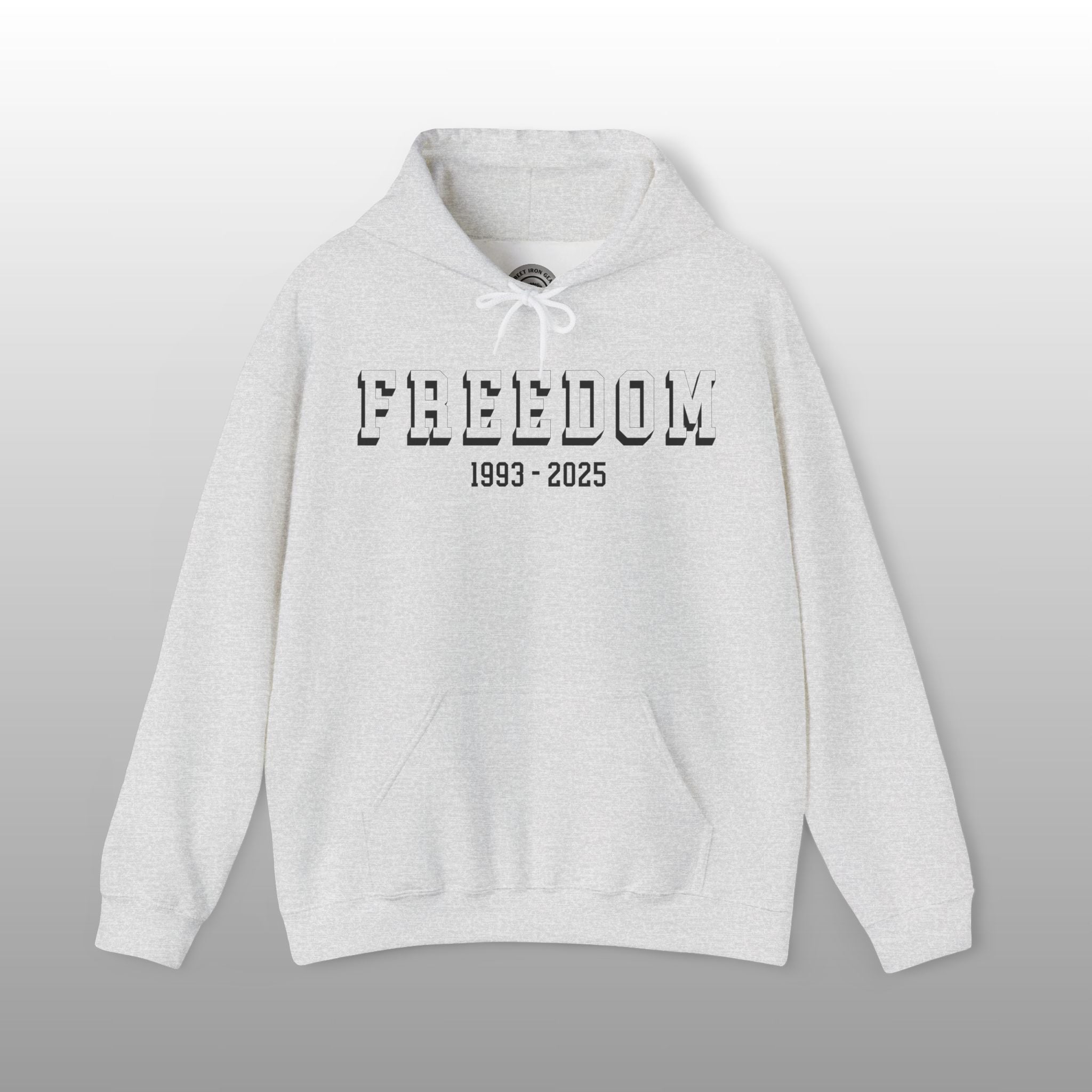 Charlie Kirk Memorial Freedom Pullover Hoodie